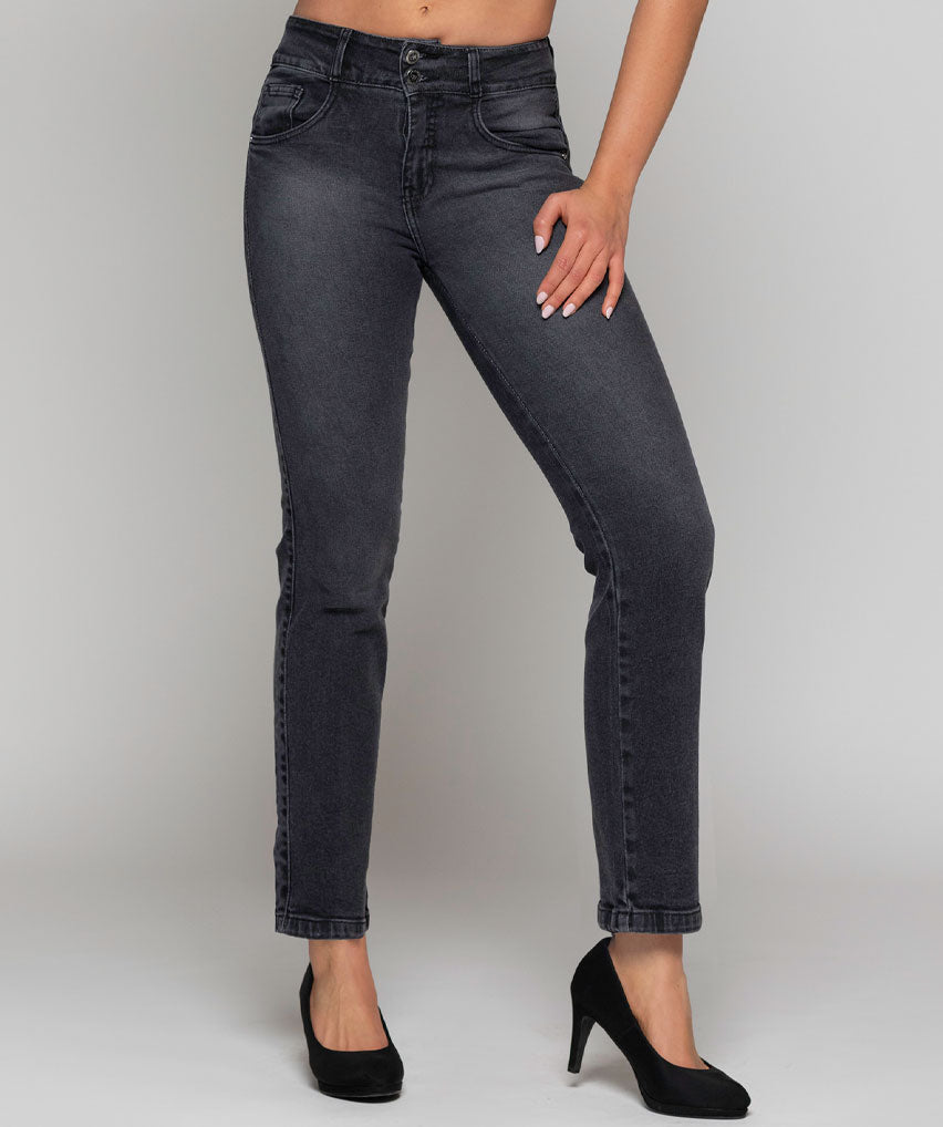 Jeans Aitana Best West Jeans tiro alto recto elasticada - foto 1
