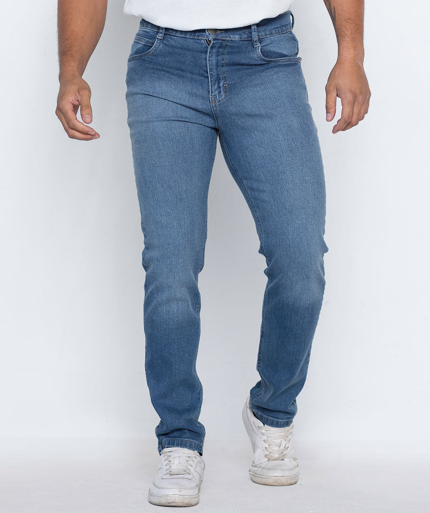 Jeans Benjamin Best West Jeans tiro alto clásico hombre - vista frontal