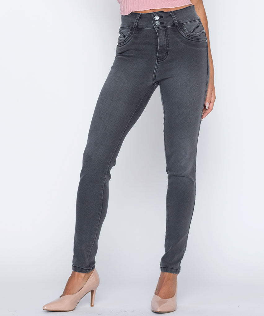 Jeans Larissa Best West Jeans tiro alto skinny ultra elasticada - foto 1