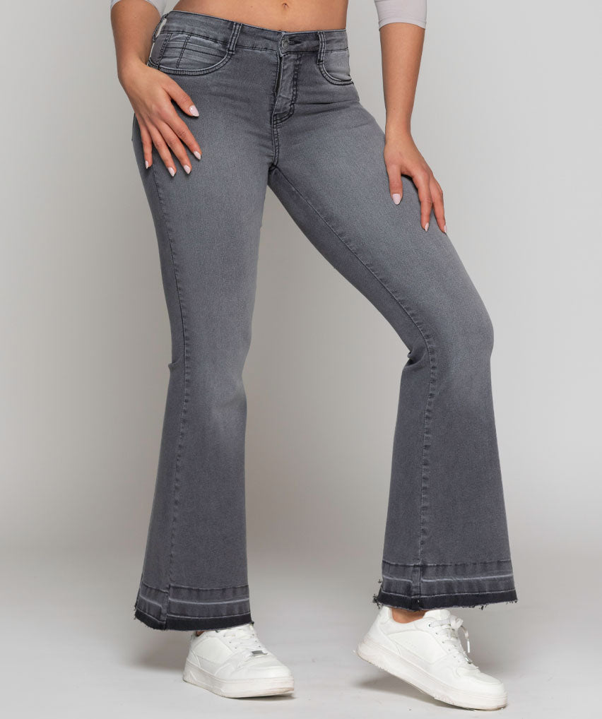 Jeans Petra Best West Jeans tiro medio oxford elasticada - foto 1