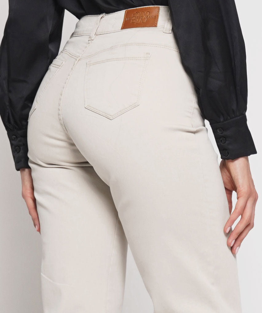 Jeans Aveia Best West Jeans tiro alto recto elasticada - foto 2