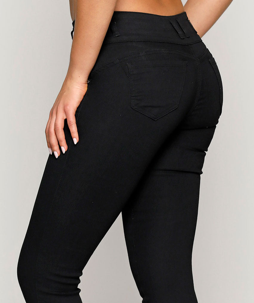 Jeans Dublin Best West Jeans tiro alto skinny ultraelasticada - foto 2