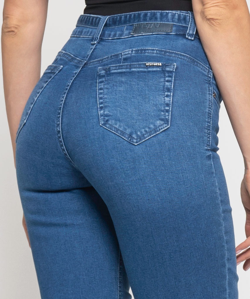 Jeans Flavia Best West Jeans tiro alto recto - foto 2