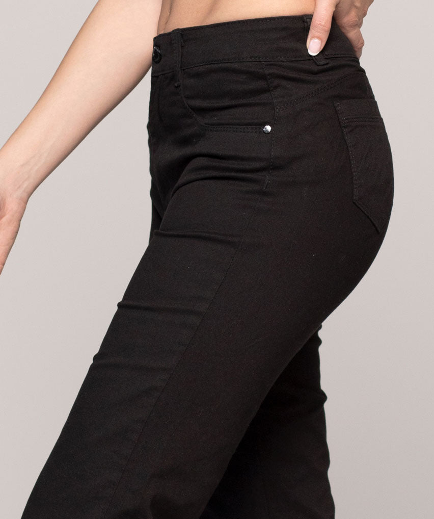 Jeans Estefany Best West Jeans tiro alto flare elasticada - foto 3