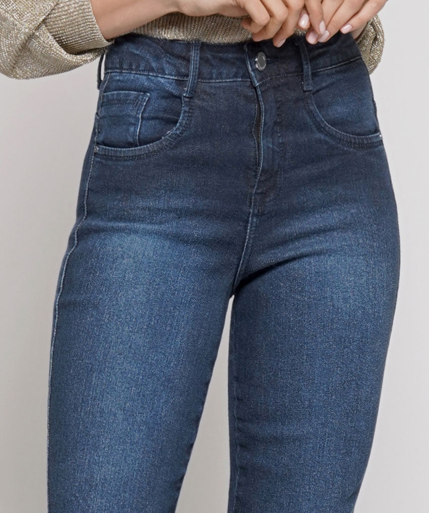 Jeans Soledad Best West Jeans tiro alto recto - foto 3