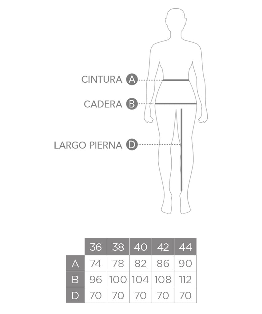 Jeans Gaban Best West Jeans tiro alto tobillero ultraelasticada - foto 4