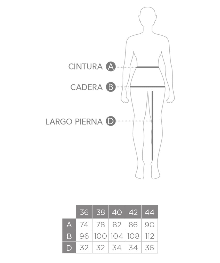 Falda Short Liz Best West Jeans tiro alto ultraelasticada - foto 4