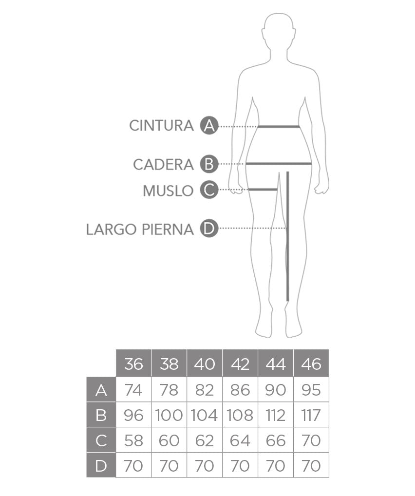 Jeans Omega Best West Jeans tiro alto tobillero ultra elasticada - foto 4