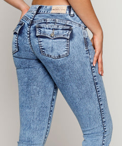Jeans Sirena Best West Jeans tiro medio oxford - foto 2