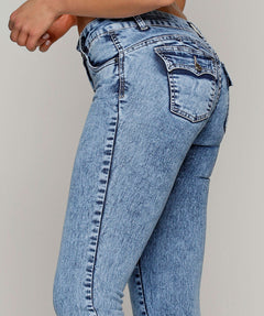 Jeans Sirena Best West Jeans tiro medio oxford - foto 3