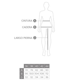 Falda Short Liz Best West Jeans tiro alto ultraelasticada - foto 4