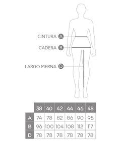 Jeans Aitana Best West Jeans tiro alto recto elasticada - foto 4