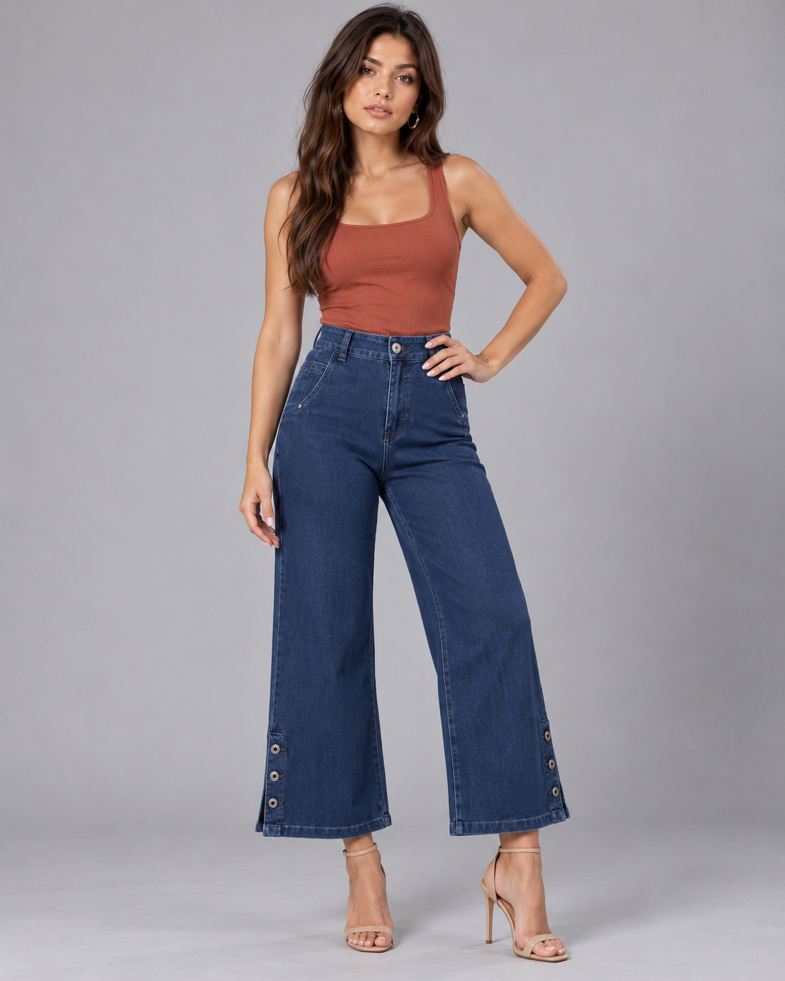 Jeans Carlota Petite — Frente
